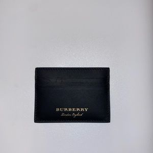Burberry leather card holder